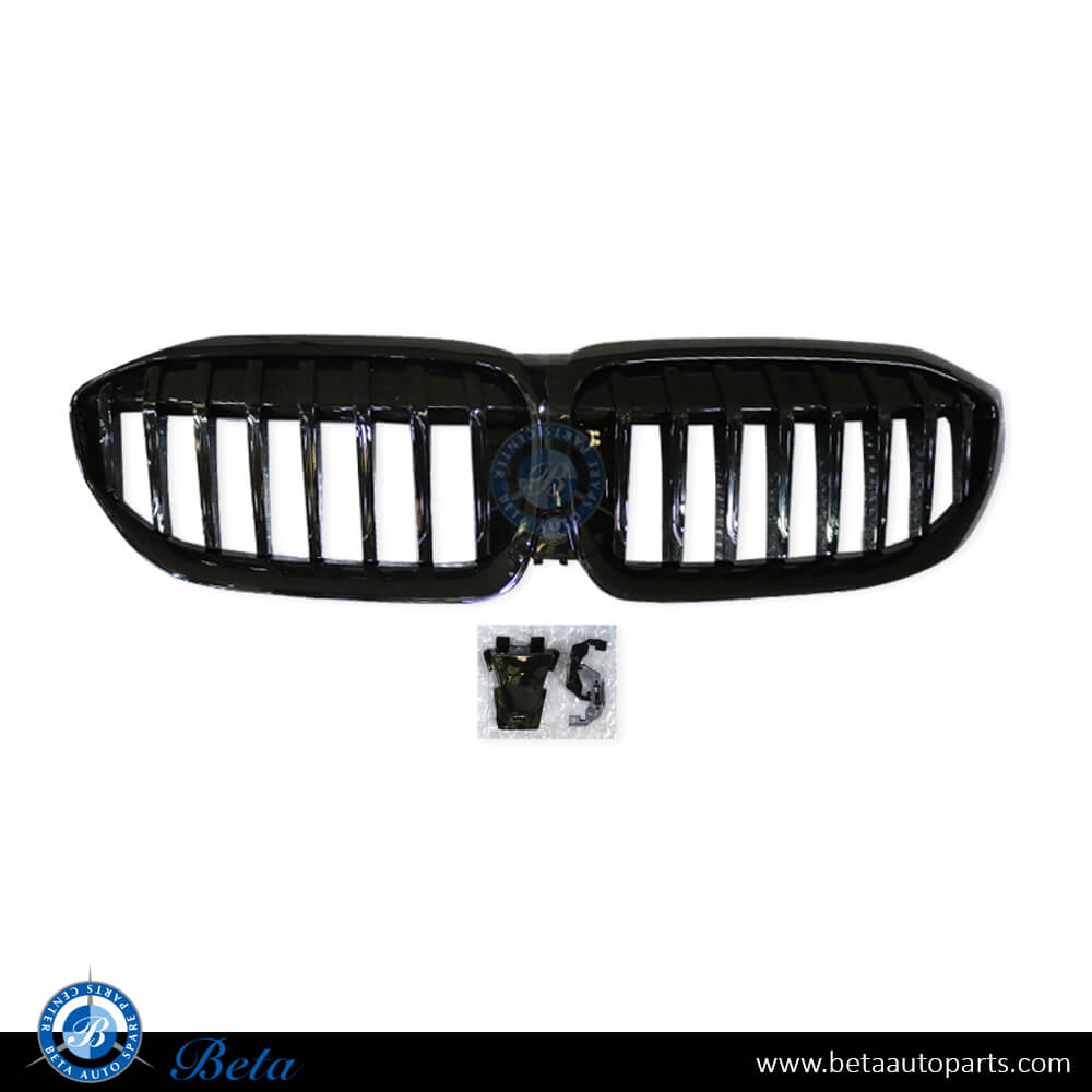 Grille M-Tek with PDC Black Color for BMW 3 Series G20 2019-Up models, Part Number 51138072086 Grille M-Tek with PDC Black Color for BMW 3 Series G20 2019-Up models, Part Number 51138072086